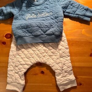 Petit bateau sweatshirt and pants